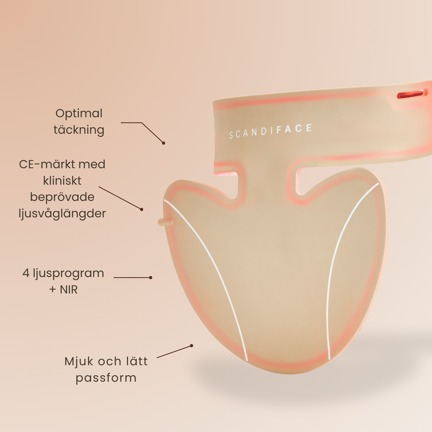 Skinboosting LED collar