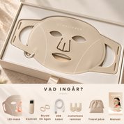 Skin-boosting LED mask
